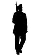 Military Silhouette Wall Decal