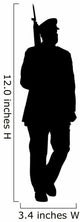Military Silhouette Wall Decal