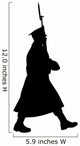 Russian Soviet Military Silhouette Wall Decal