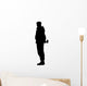 Military Silhouette Wall Decal