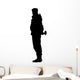 Military Silhouette Wall Decal