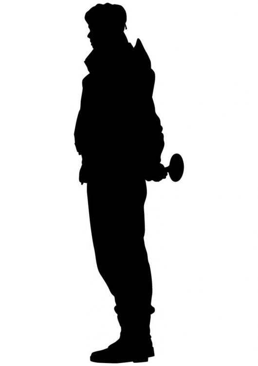 Military Silhouette Wall Decal