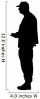 Historical Military Silhouette Wall Decal