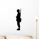 Military Silhouette Wall Decal