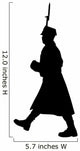 Military Silhouette Wall Decal