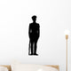 Military Silhouette Wall Decal