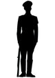 Military Silhouette Wall Decal