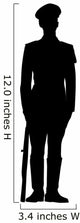 Military Silhouette Wall Decal