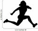 Athletic Runner Silhouette Wall Decal