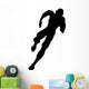 Athletic Runner Silhouette Wall Decal