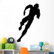 Athletic Runner Silhouette Wall Decal