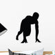 Running Silhouette Wall Decal