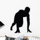 Running Silhouette Wall Decal
