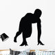 Running Silhouette Wall Decal
