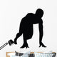 Running Silhouette Wall Decal