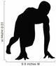 Running Silhouette Wall Decal