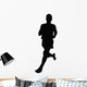 Running Silhouette Wall Decal
