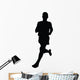 Running Silhouette Wall Decal