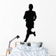 Running Silhouette Wall Decal