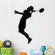 Badminton Silhouette Wall Decal