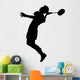 Badminton Silhouette Wall Decal