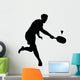 Badminton Silhouette Wall Decal