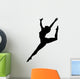 Black Ballet Silhouette Wall Decal