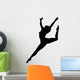Black Ballet Silhouette Wall Decal