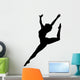 Black Ballet Silhouette Wall Decal