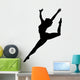 Black Ballet Silhouette Wall Decal