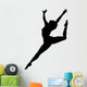 Black Ballet Silhouette Wall Decal