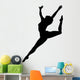 Black Ballet Silhouette Wall Decal
