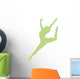 Lime Green Attitude Ballet Wall Decal