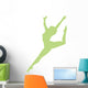 Lime Green Attitude Ballet Wall Decal
