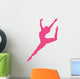 Hot Pink Attitude Ballet Wall Decal