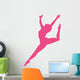 Hot Pink Attitude Ballet Wall Decal