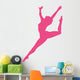 Hot Pink Attitude Ballet Wall Decal