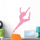 Pink Attitude Ballerina Wall Decal