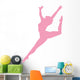 Pink Attitude Ballerina Wall Decal