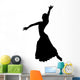 Dancing Black Flamenco Wall Decal