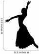 Dancing Black Flamenco Wall Decal