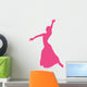 Hot Pink Flamenco Dancer Wall Decal