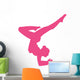 Hot Pink Balanced Dancer Wall Decal