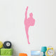 Ballet Silhouette Pink Wall Decal