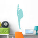 Ballet Silhouette Style  Wall Decal