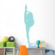 Ballet Silhouette Style  Wall Decal