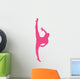 Ballet Silhouette Hot Pink Wall Decal