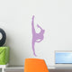 Ballet Silhouette Lavender Wall Decal