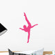 Hot Pink Penche Ballet Wall Decal