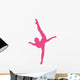Hot Pink Penche Ballet Wall Decal